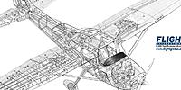 Name: Cessna-172 d.jpg
Views: 56
Size: 107.6 KB
Description: A 172 I know, but all high wing Cessna's share the wing design with minor variations and modifications between types - the 182/185 wing is only slightly larger than the 172 (chord and span) but shares the construction method and parts and there is clearly