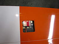 Name: aileron servo.jpg.jpg
Views: 761
Size: 37.5 KB
Description: Aileron servo installed.