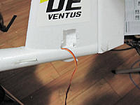 Name: 8RudderServoTailContnr.jpg
Views: 263
Size: 97.3 KB
Description: Sneaky cutout and mysterious wire appearing at the rudder.