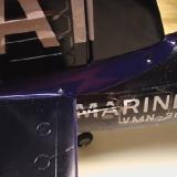 The fairing streamlines the tail.
