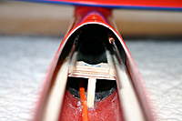 Name: IMG_5232.jpg
Views: 847
Size: 46.6 KB
Description: This may not look right on RCG, but this is the rails that the servo tray lays on and then the securing structure for the ballast.  The rails run all the way into the wing saddle.