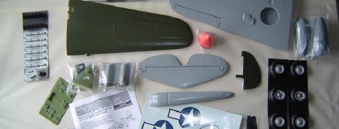 Kit contents, including numerous scale features