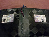 Name: ServoFairingNail31600x1200.jpg
Views: 41
Size: 304.9 KB
Description: Servo fairing made with False Nails, sanded shaped and glued down. Back Top View Of Both.