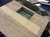 Name: ZoneV2ServoMarkOut1c1600.jpg
Views: 26
Size: 303.6 KB
Description: Servo bay and wire channels marked out and cut. Top View Closer (Wire Channel Visible).