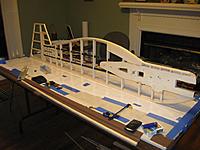 Name: mojo 65 fuse 015 (Medium).jpg
Views: 70
Size: 94.6 KB
Description: Ready for sanding. total length of fuse with rudder is 67 inches.