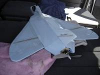 Name: 1.jpg
Views: 2980
Size: 27.1 KB
Description: i named it "bat out of hell" on the rudder..apropriate name :) here right after the first flight.