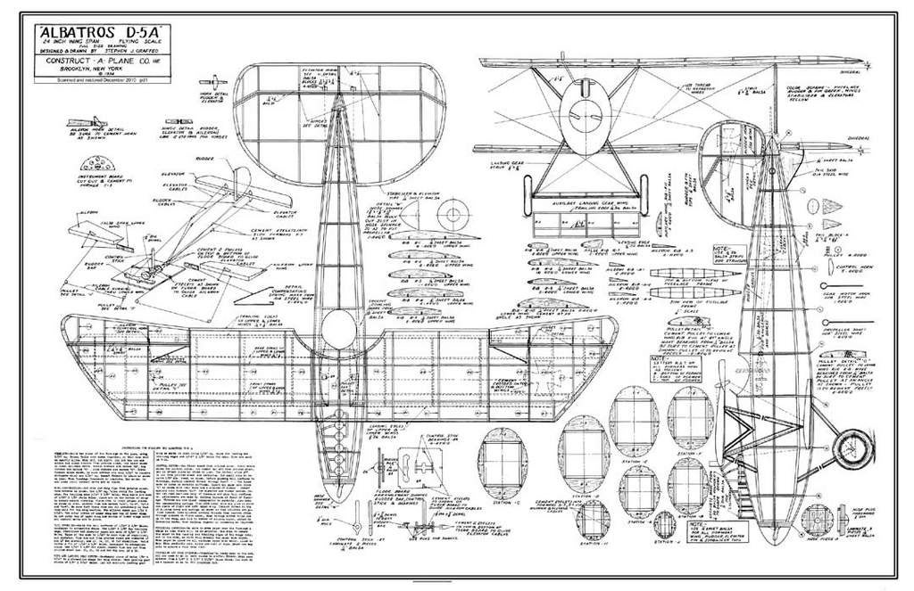  KBDescription: Picture of the pdf plan, turn balsa plan into foamie