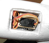 Name: Ultra Elevator Servo 01.jpg
Views: 163
Size: 108.2 KB
Description: Servo is inverted. Push rod and connector are visible.