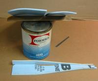 Name: 111-1151_IMG.jpg
Views: 586
Size: 40.2 KB
Description: Camber heat-formed into wings. Also in view is my new choice of FFF adhesive. Formica brand #160 adhesive works a charm. I found this can stored away and it looks to be c.1956 but holds very well. Used everywhere except for horiz-stab.