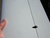 Name: DSCN1509.jpg
Views: 188
Size: 61.1 KB
Description: Slight dent in skin to the right of clevis horn 