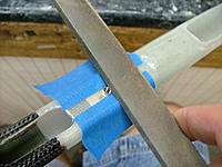 Name: DSCF4216.jpg
Views: 541
Size: 119.2 KB
Description: Filing the aluminum bolt carrier smooth