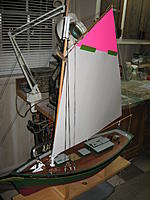 Name: IMG_3483.jpg
Views: 60
Size: 133.7 KB
Description: One big main!  Got a feeling I will have some do overs come a strong breeze.