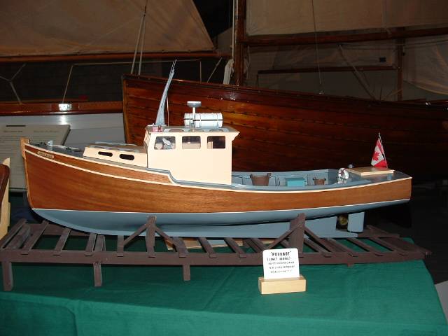 Model Lobster Boat