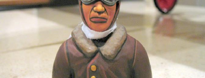 Doug Cohen, my flying buddy, just so happens to be a master figure painter.  Can you tell?