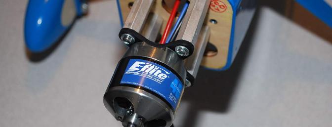The Power 46 brushless motor provided <b>ample</b> power.