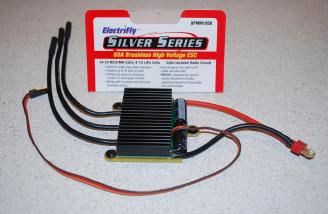 The 60 amp OPTO HV Silver series ESC.