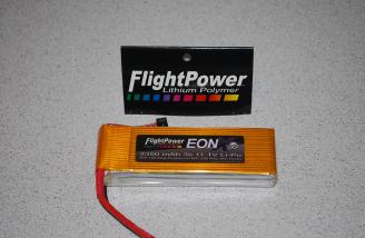 The FlightPower EON 30c 3350 pack.