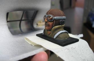  I wish I had this sort of talent.  To make a white hunk of plastic look like this is amazing.  