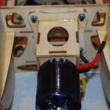 Four blind nuts were factory installed and bolts have this assembly quickly attached to the fuselage.