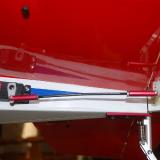 Here you see the elevator servo and linkage.