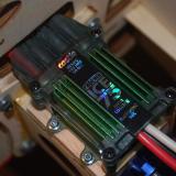 Four servo mounting hex screws had the ICE firmly attached.  I really appreciate the ability to bolt this large ESC to the airframe.