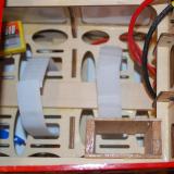 I installed a balsa plank for the battery tray.  This gives a bit more strength and an area to attach hook and loop tape for the large 6s packs I will use.