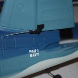 The rudder and vertical stabilizer required no work.
