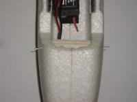 Name: Canopy 18.JPG
Views: 1533
Size: 54.4 KB
Description: 18.	Gluing the plug in the right place can be tricky, so I temporarily installed it in the plane first, with pins.