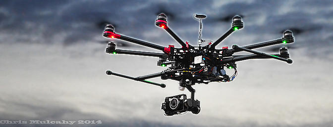 DJI Spreading Wings S1000 Premium Frame Arm CCW with 4114 PRO Motor