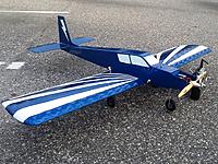 Name: SkyTiger4.jpg
Views: 430
Size: 159.3 KB
Description: now ca. 2013. Same plane rebuilt and Electric powered.