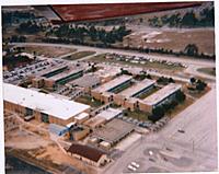 Name: aerialphoto7.jpg
Views: 284
Size: 179.6 KB
Description: Mainland High School ca. 1985. view looking SW. Clyde Morris Blvd just under the wing. Taken on the same day as the others,1985