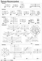 expert servo arms rc groups dee thread chart