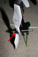 Name: tail_rotor_failure3.jpg
Views: 504
Size: 71.6 KB
Description: Tail rotor mechanics stress the set screws during high output, diminishing output once the set screws are lose.