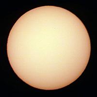 Name: sun01.jpg
Views: 260
Size: 112.3 KB
Description: Your 1st picture of the sun.  Nothing but sensor dirt.
