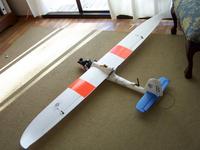 Name: 101_0516.jpg
Views: 2505
Size: 110.1 KB
Description: As of May 08, Ailerons, Stability Augmentation in pitch and roll via two rate gyros, a new Video Tx location by the tail instead of the cabin.