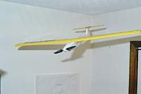 Name: Speedy 400, 01-2003,     #1.jpg
Views: 413
Size: 29.5 KB
Description: Speedy 400, stock form, with Graupner Speed 400 brushed motor, 6x4 folding prop, single aileron action servo.