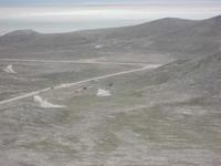 Name: Going closer.jpg
Views: 195
Size: 63.0 KB
Description: After three rockets were fired (you can see the dust plumes where they hit) the Apache swooped in on the target area with main gun blazing. These rockets did not have explosive heads.