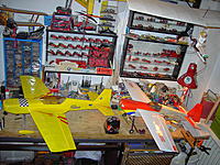 Name: PICT1580.jpg
Views: 268
Size: 315.6 KB
Description: the 2 eflite rebuilds, the edge was dropped here by a buddy instead of landing in garbage