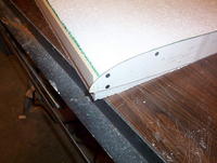 Name: DB 12.jpg
Views: 223
Size: 104.0 KB
Description: Foam cutting templates drywall screwed back onto the cores.