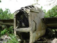 Name: DSC00481.jpg
Views: 550
Size: 121.5 KB
Description: Hiked through the jungle to get to this relic B-52D that was destroyed in a typhoon, and the tail was left in place.