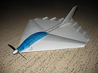 Name: IMG_0040.jpg
Views: 127
Size: 223.0 KB
Description: top 1mm wing cover  added over beam used for airfoil shape