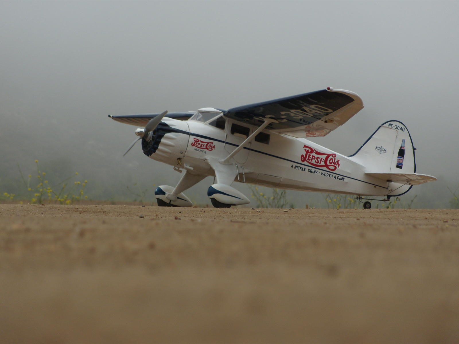 stinson reliant rc plane