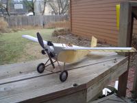 Name: The Caudron1.jpg
Views: 652
Size: 83.2 KB
Description: The Caudron, from the R/N Models kit. 28", IPS-A motor.
