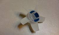 Name: Photo0884.jpg
Views: 904
Size: 19.2 KB
Description: Put tape inside of "cone" on the side that rests up.  Repeat until fan will stay still in any rotation angle.