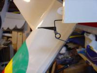 Name: DSC01748.jpg
Views: 1000
Size: 22.7 KB
Description: Tailwheel bracket. It did not stand up to my 'testing'.