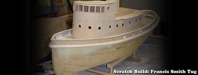 wooden scratch tug build log - rc groups