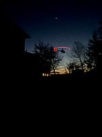 Name: Backyard Night Hovering.jpg
Views: 127
Size: 232.5 KB
Description: Flying my backup T-Rex 550 in the back yard with my new night blades.