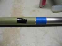 Name: ballast tube 016 (Medium).jpg
Views: 1375
Size: 49.2 KB
Description: You can get the paper very tight if you tape the edge of the beginning of the paper, and pull on the outer edge. Don't tape to the pipe!Add some zagi tape in spots on the edge.