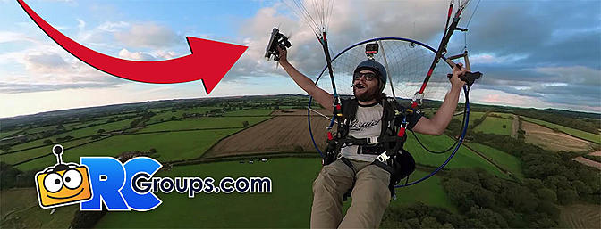 What Happens When You Fly a Drone into a Paramotor?