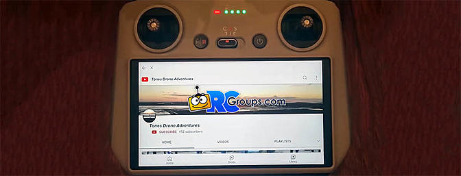Get YouTube on the DJI RC Remote